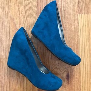 Fergalicious Suede Wedge